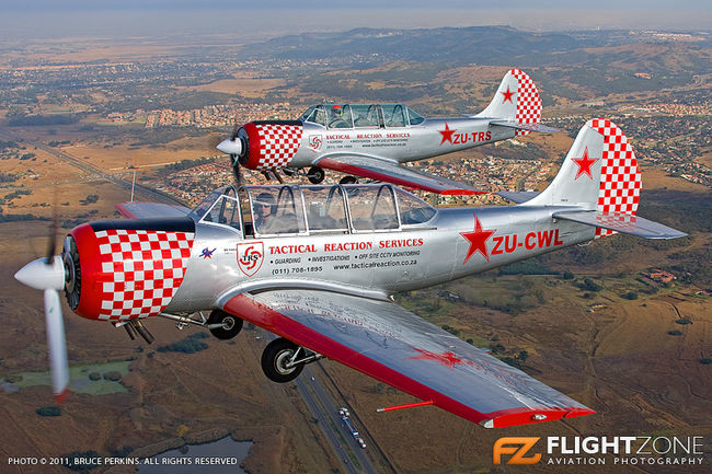 Yak-52 ZU-CWL ZU-TRS