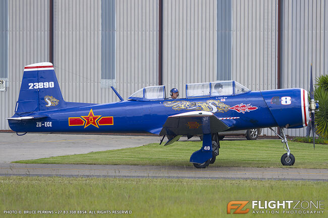 Nanchung CJ-6A ZU-ECE Brakpan Airfield FABB