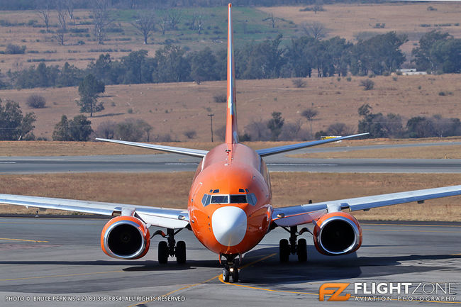 Boeing 737 ZS-SJE Lanseria Airport FALA