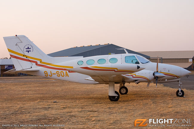 Cessna 401A 9J-SOA Rand Airport FAGM