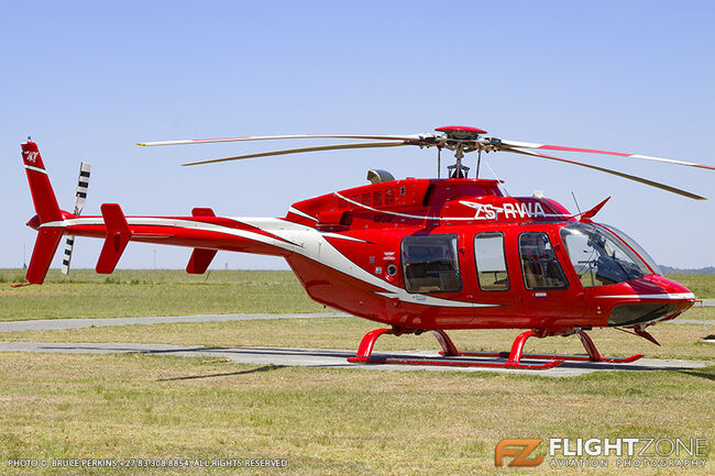 Bell 407 ZS-RWA Rand Airport FAGM