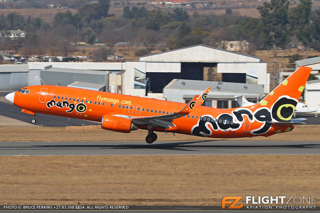Boeing 737 ZS-SJE Lanseria Airport FALA