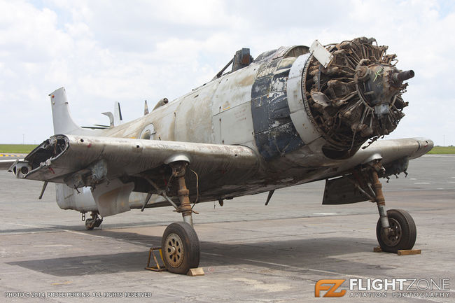 Douglas AD4-NA Skyraider Rand Airport FAGM
