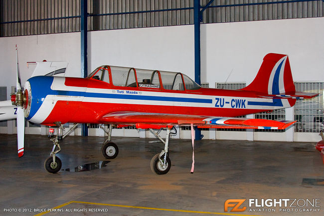 Yak-52 ZU-CWK Vereeniging Airfield FAVV