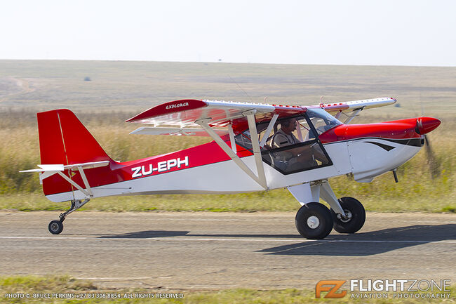 KFA Explorer ZU-EPH Parys Airfield FAPY