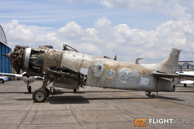 Douglas AD4-NA Skyraider Rand Airport FAGM