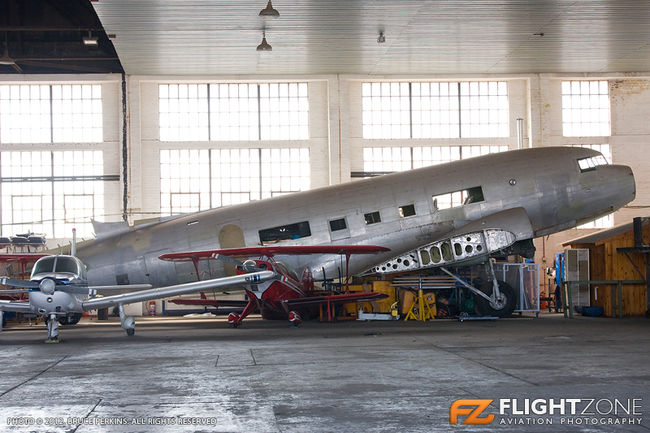 Douglas DC-3 Dakota ZS-KEX Rand Airport FAGM