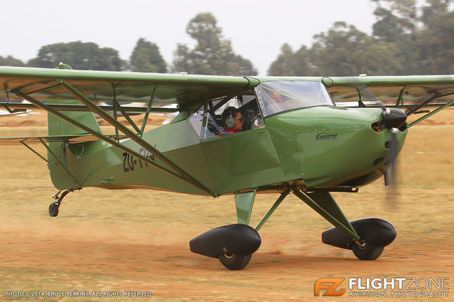 KFA Explorer ZU-FPV Petit Airfield. FANY