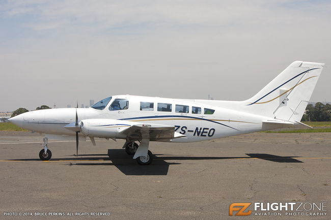 Cessna 402 ZS-NEO Rand Airport FAGM