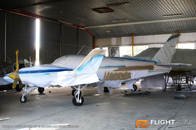 Beechcraft 56TC Baron N56GF Rand Airport FAGM