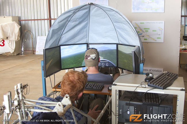 Glider Simulator ZS-GUA Brits Airfield FABS