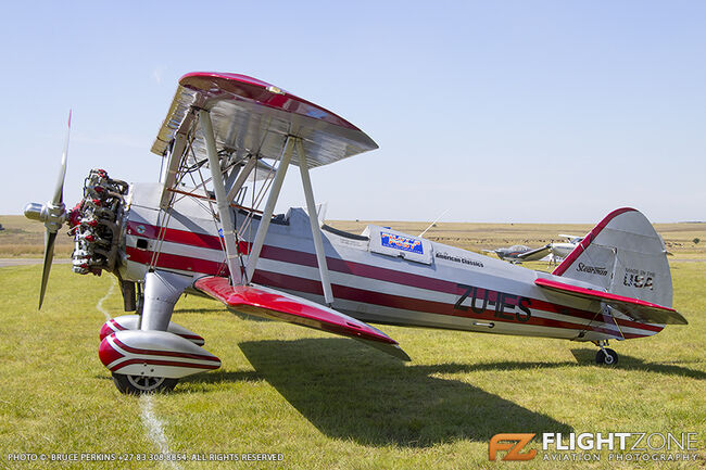 Boeing Stearman ZU-IES Parys Airfield FAPY