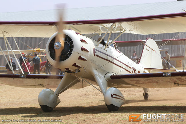 Waco YMF ZS-JMG Petit Airfield FARA