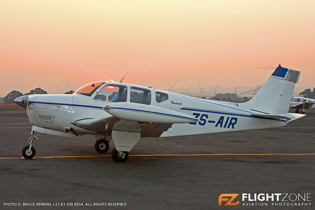 Beechcraft Debonair ZS-AIR Rand Airport FAGM
