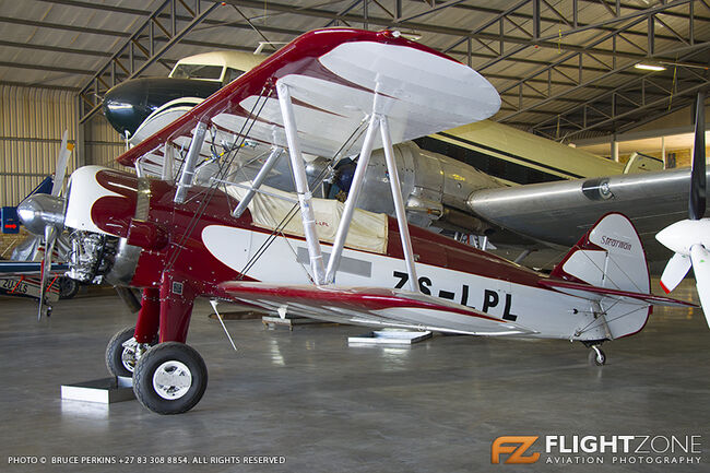 Boeing Stearman ZS-LPL Rand Airport FAGM