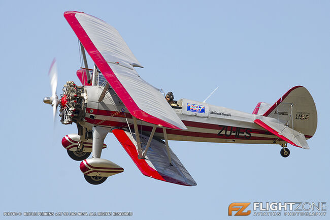 Boeing Stearman ZU-IES Parys Airfield FAPY