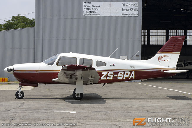 Piper PA-28R Cherokee Arrow ZS-SPA Rand Airport FAGM PA-28