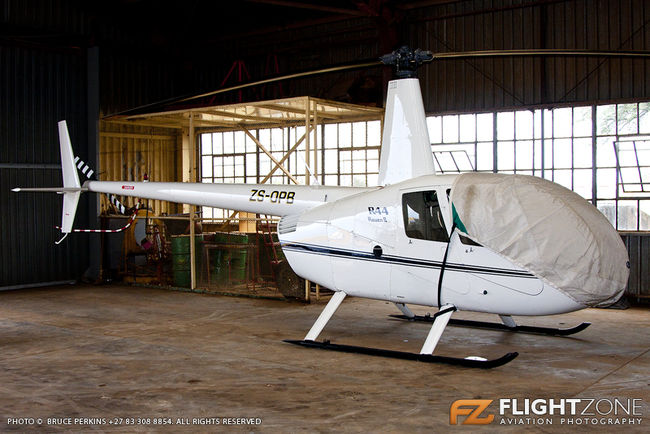 Robinson R44 ZS-OPB Parys Airfield FAPY