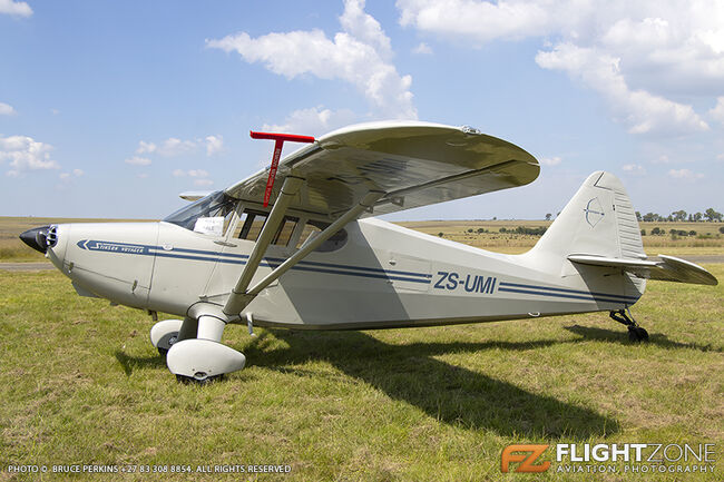 Stinson 108 ZS-UMI Parys Airfield FAPY