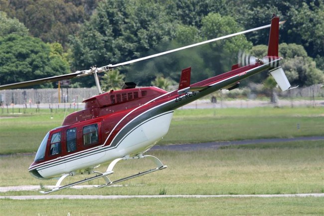 Bell 206L Long Ranger ZS-REG Rand Airport FAGM
