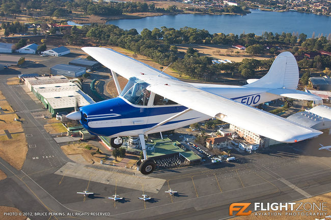 Cessna 170B ZS-EUO Rand Airport FAGM