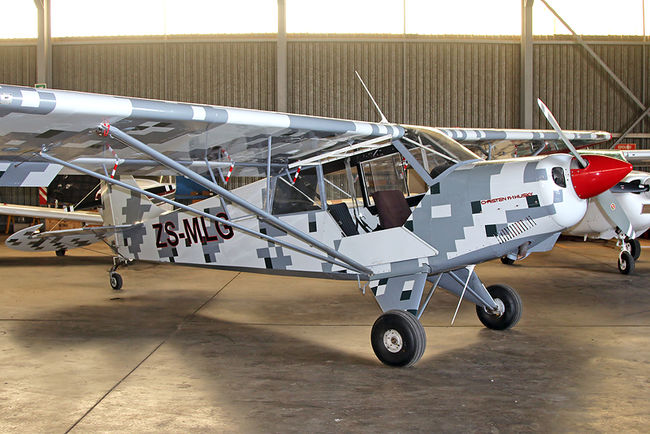 Aviat Husky ZS-MLG Rand Airport FAGM