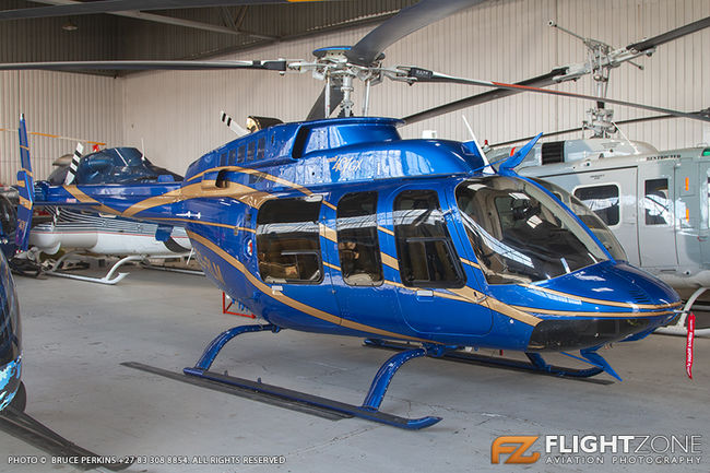 Bell 407 ZS-RLM Rand Airport FAGM