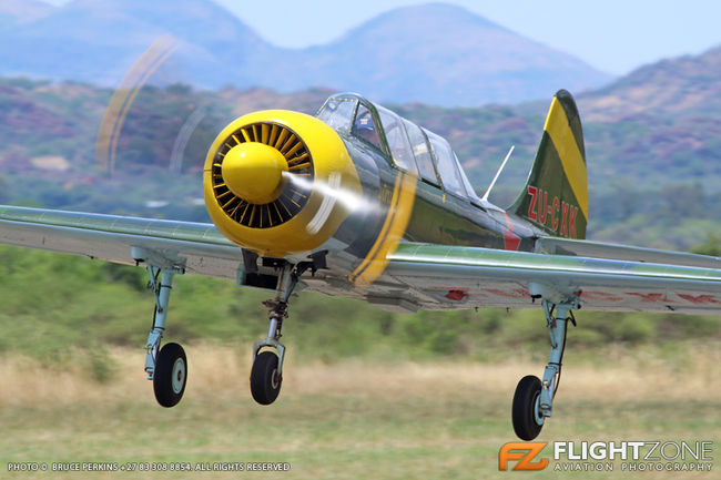 Yak-52 ZU-CXK Brits Airfield FABS