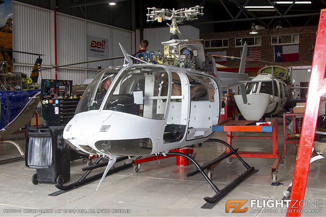 Bell 407 ZT-RUM Rand Airport FAGM