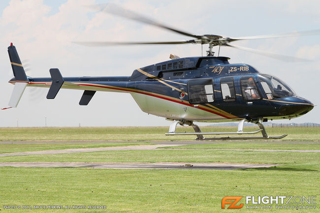 Bell 407 ZS-RIB Rand Airport FAGM