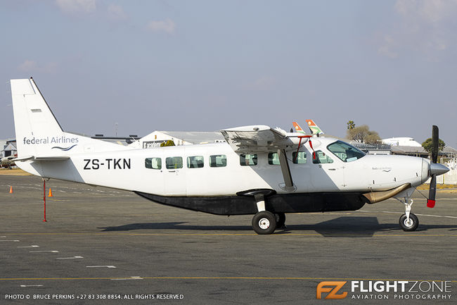 Cessna 208B Grand Caravan ZS-TKN Rand Airport FAGM