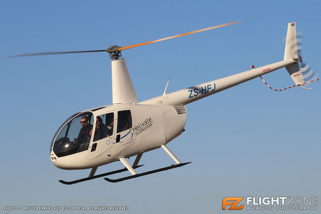 Robinson R44 ZS-HFJ Krugersdorp Airfield FAKR