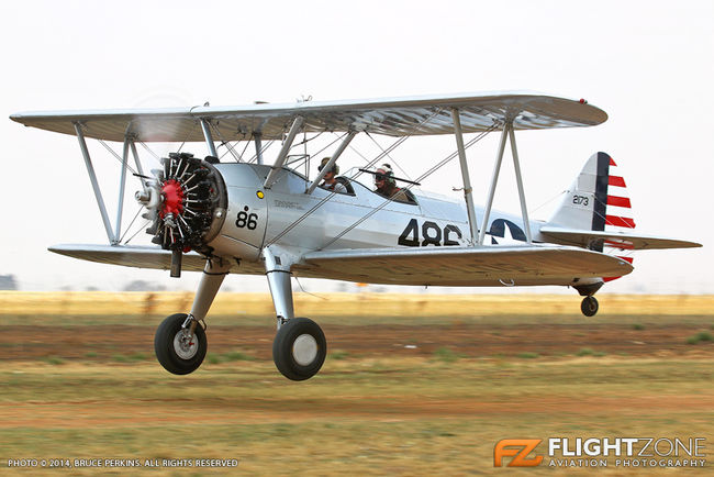 Boeing Stearman ZS-LDR Petit Airfield FARA