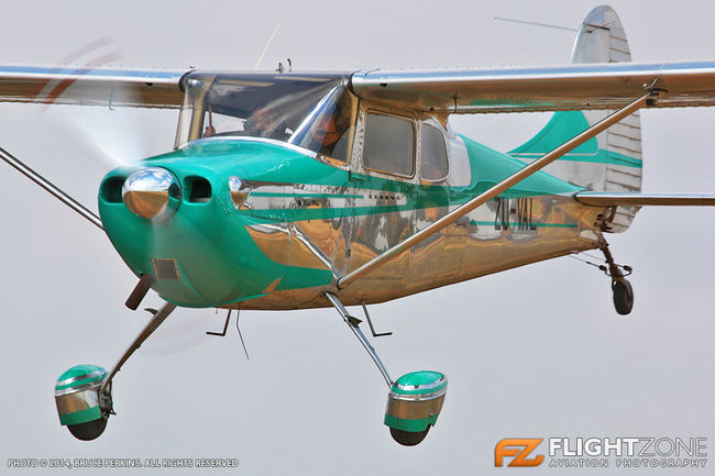 Cessna 170 ZU-VAL Petit Airfield FARA