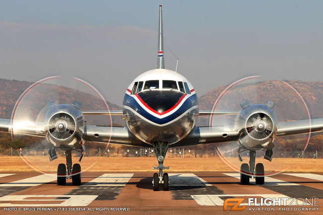 Convair 340 ZS-ARV Wonderboom Airport FAWB
