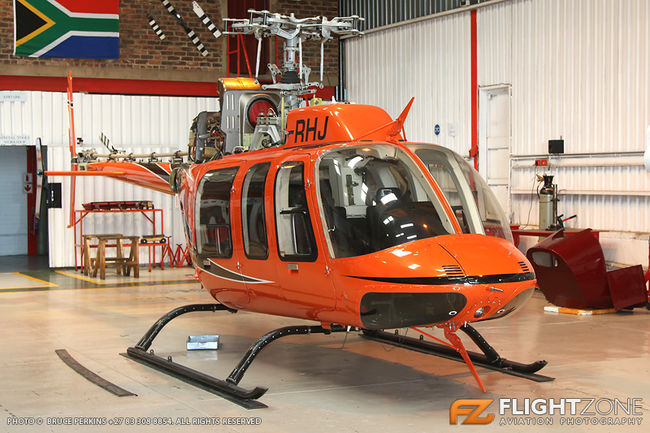 Bell 407 ZS-RHJ Rand Airport FAGM