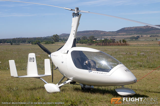 Calidus Autogyro 09 ZU-RYD Panorama Airfield