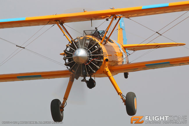Boeing Stearman ZS-MIC Petit Airfield FARA