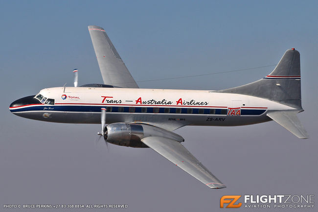 Convair 340 ZS-ARV Wonderboom Airport FAWB