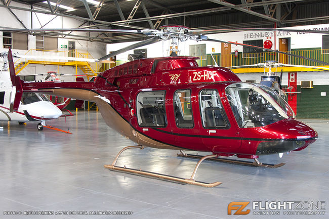 Bell 407 ZS-HCF Rand Airport FAGM