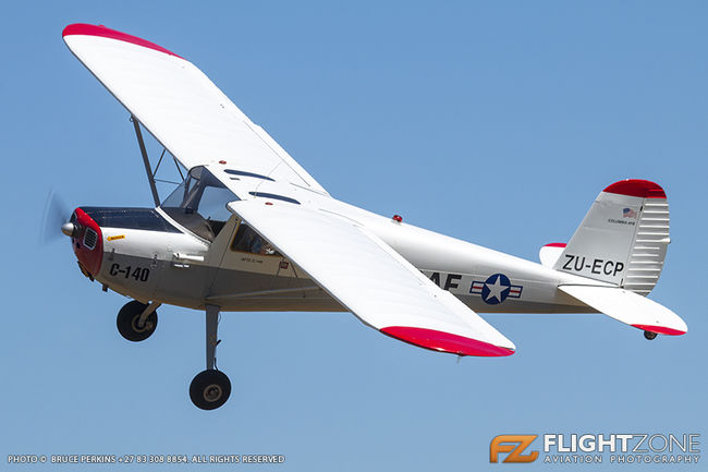 Cessna 140 ZU-ECP Panorama Airfield