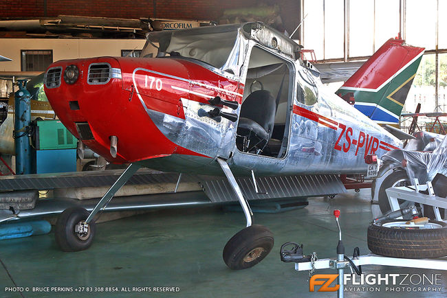 Cessna 170 ZS-PVR Rand Airport FAGM