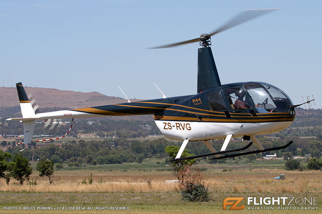 Robinson R44 ZS-RVG Panorama Airfield