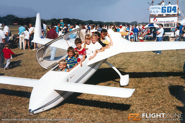 Rutan VariEze ZS-UKI Virginia Airport FAVG
