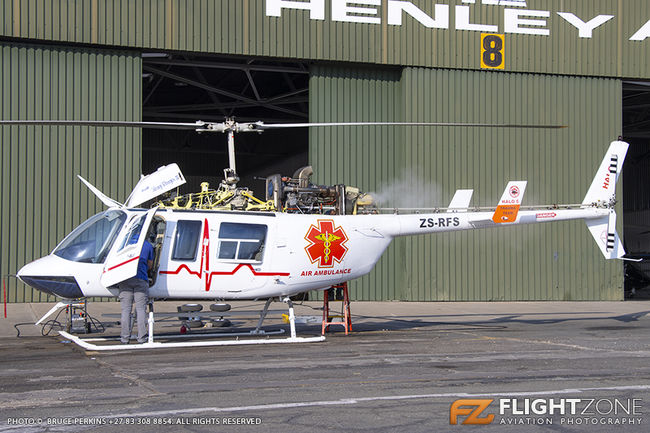 Bell 206L Long Ranger ZS-RFS Rand Airport FAGM - The G503 Album
