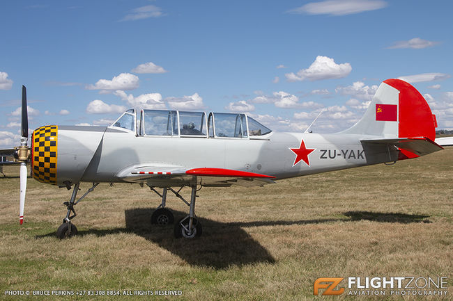 Yak-52 ZU-YAK Krugersdorp Airfield FAKR