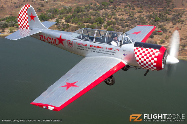 Yak-52 ZU-CWL Rand Airport FAGM