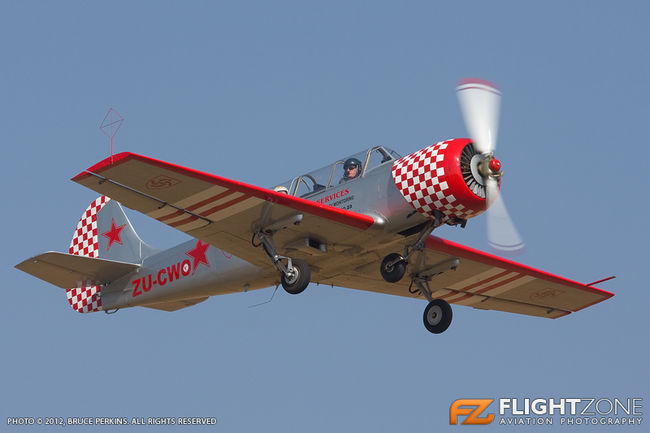Yak-52 ZU-CWO Rand Airport FAGM