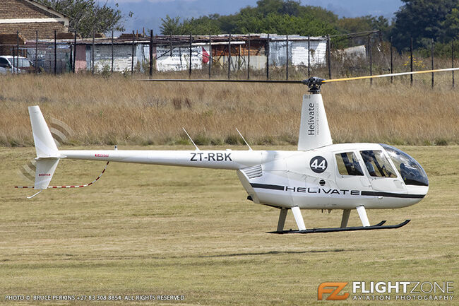 Robinson R44 ZT-RBK Krugersdorp Airfield FAKR