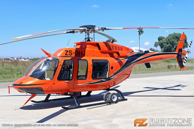 Bell 407 ZS-RHJ Rand Airport FAGM
